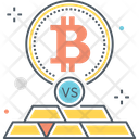 پیش‌نمایش فایل bitcoin-vs-gold-2684343 از پک ارز دیجیتال