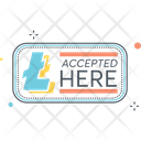پیش‌نمایش فایل litecoin-accepted-here-2684311 از پک ارز دیجیتال