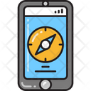 پیش‌نمایش فایل compass-app-2710633 از پک مسیریابی نقشه