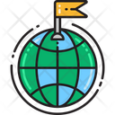 پیش‌نمایش فایل destination-flag-2710629 از پک مسیریابی نقشه
