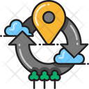 پیش‌نمایش فایل location-refresh-2710609 از پک مسیریابی نقشه