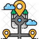 پیش‌نمایش فایل roundabout-2710657 از پک مسیریابی نقشه