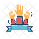 پیش‌نمایش فایل hands-raised-2718244 از پک روز جونیور کینگ لوتر مارتین