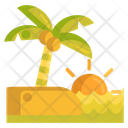 پیش‌نمایش فایل sunset-on-beach-2717714 از پک سفر