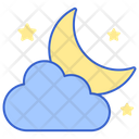 پیش‌نمایش فایل partly-cloudy-night-2753962 از پک آب و هوا