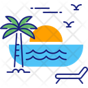 پیش‌نمایش فایل sunset-on-beach-2781682 از پک سفر
