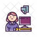 پیش‌نمایش فایل receptionist-2788310 از پک پزشکی