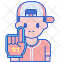 پیش‌نمایش فایل male-baseball-fan-3901448 از پک بیسبال