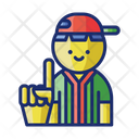 پیش‌نمایش فایل male-baseball-fan-3901365 از پک بیسبال