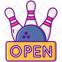 پیش‌نمایش فایل open-hours-3900666 از پک سالن بولینگ و بازی‌های آرکید