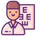 پیش‌نمایش فایل optometrist-male-4069823 از پک بینایی‌سنج