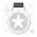 پیش‌نمایش فایل silver-medal-4070707 از پک دستاوردها