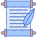 پیش‌نمایش فایل scroll-and-feather-4144366 از پک تاریخ