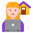 پیش‌نمایش فایل freelancer-female-4202684 از پک کسب‌وکار مبتنی خانه