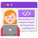 پیش‌نمایش فایل web-designer-female-4202738 از پک کسب‌وکار مبتنی خانه