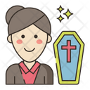 پیش‌نمایش فایل funeral-director-female-4359576 از پک خدمات مراسم خاکسپاری