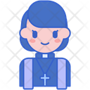 پیش‌نمایش فایل priest-female-4361550 از پک مذهب
