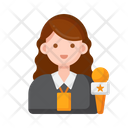 پیش‌نمایش فایل journalist-female-4361642 از پک رویدادها جایزه