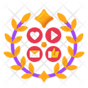پیش‌نمایش فایل media-award-4361650 از پک رویدادها جایزه
