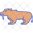 پیش‌نمایش فایل saber-toothed-tiger-4361887 از پک ماقبل تاریخ
