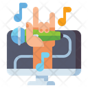 پیش‌نمایش فایل virtual-concert-4424804 از پک جهان بدون تماس