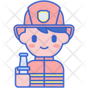 پیش‌نمایش فایل firefighter-4495160 از پک مردان مشاغل