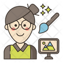 پیش‌نمایش فایل graphic-designer-4529480 از پک تنوع زنان در مشاغل
