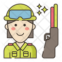 پیش‌نمایش فایل soldier-4529519 از پک تنوع زنان در مشاغل
