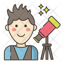 پیش‌نمایش فایل astronomer-4529264 از پک تنوع مردان در مشاغل