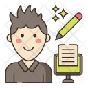 پیش‌نمایش فایل copywriter-4529278 از پک تنوع مردان در مشاغل