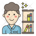 پیش‌نمایش فایل librarian-4529306 از پک تنوع مردان در مشاغل