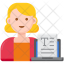 پیش‌نمایش فایل copywriter-4529370 از پک تنوع زنان در مشاغل