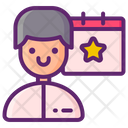 پیش‌نمایش فایل event-planner-male-4528306 از پک رویدادها جایزه