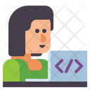پیش‌نمایش فایل developer-female-4528647 از پک کد ممنوع