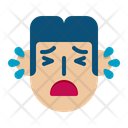 پیش‌نمایش فایل loudly-crying-4566367 از پک شکلک‌ها