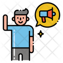 پیش‌نمایش فایل activist-male-4566243 از پک اعتراض و نافرمانی مدنی
