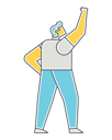 پیش‌نمایش فایل man-raising-his-arm-in-air-2908826 از پک شخصیت