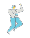 پیش‌نمایش فایل male-standing-in-boxing-pose-2908835 از پک شخصیت