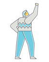 پیش‌نمایش فایل man-raising-his-arm-in-air-2908836 از پک شخصیت