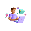 پیش‌نمایش فایل man-looking-at-cryptocurrency-trading-5360015 از پک ان‌اف‌تی (توکن غیرمثلی)