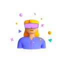 پیش‌نمایش فایل girl-with-vr-goggles-5422122 از پک متاورس – جلد ۱