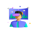 پیش‌نمایش فایل man-experiencing-virtual-tour-5422144 از پک متاورس – جلد ۱