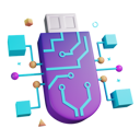پیش‌نمایش فایل ai-flash-drive-5553456 از پک سایبرپانک