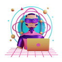 پیش‌نمایش فایل cyberspace-5553460 از پک سایبرپانک