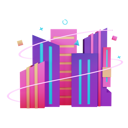 پیش‌نمایش فایل metaverse-city-5553477 از پک سایبرپانک