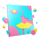 پیش‌نمایش فایل abstract-art-5690851 از پک هنری و خلاقیت