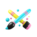 پیش‌نمایش فایل paint-brushes-5690846 از پک هنری و خلاقیت