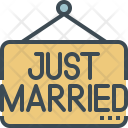 پیش‌نمایش فایل just-married-signboard از پک عروسی