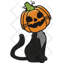 پیش‌نمایش فایل scary-cat-6486227 از پک تک‌شاخ و هالووین