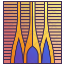 پیش‌نمایش فایل modern-curve-building از پک ساختمان